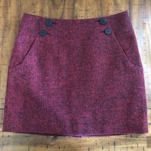 The Limited Tweed Mini Skirt